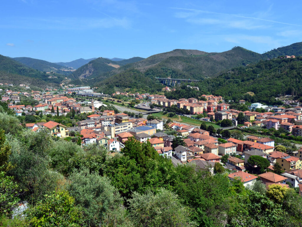 Casarza Ligure Panorama da Verici